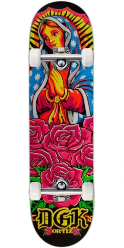 DGK Santa Del Barrio Ortiz Skateboard Complete - 8.10"