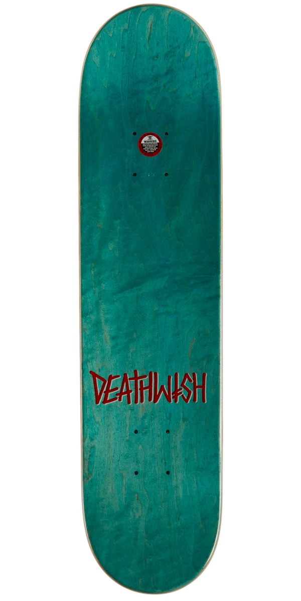 Deathwish Gang Logo Mini Skateboard Deck - 7.30" 4 Deathwish Gang Logo Mini Skateboard Deck - 7.30" - Image 2