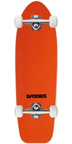 Daddies Logo Cruiser Skateboard Complete - Orange