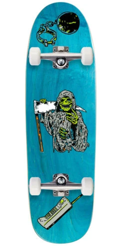 Funeral French Reaper Customs X Shaped Skateboard Complete French's Pick - 9.125"