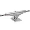 Independent Polished Mid Skateboard Trucks - Silver -Powell Peralta Store IN Mid Silver Truck Front