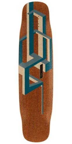 Loaded Basalt Tesseract Longboard Deck - Dark Blue