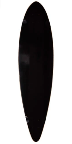 Daddies Pintail Blackout Longboard Deck