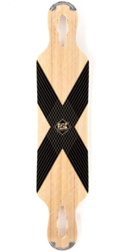 DB Coreflex Compound Flex 3 Longboard Deck - Black