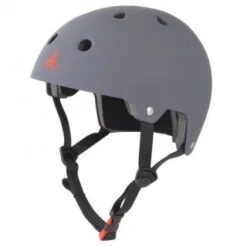 Triple Eight Sweatsaver Dual Certified Skateboard Helmet - Gun Matte