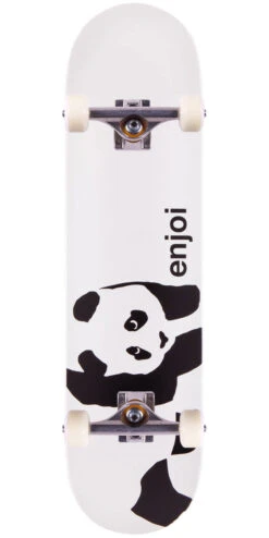 Enjoi Whitey Panda Logo R7 Skateboard Complete - Whitey - 7.75"